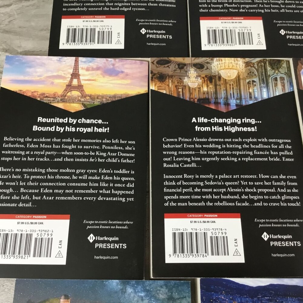 Harlequin Presents Romance Novels Lot Of 10 Mixed Authors Paperback Books 2025 - Picture 9 of 11